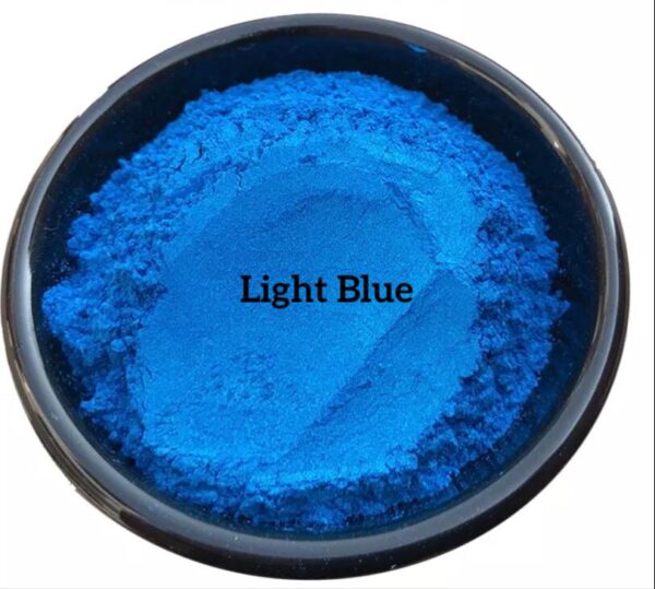 Micas en polvo, tonos azules - Imagen 5