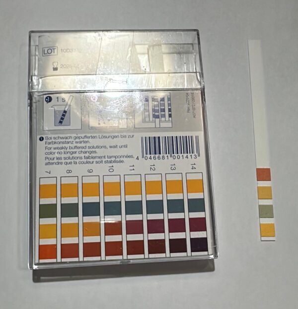 Cintas para medición de pH, caja 100 unidades - Imagen 2